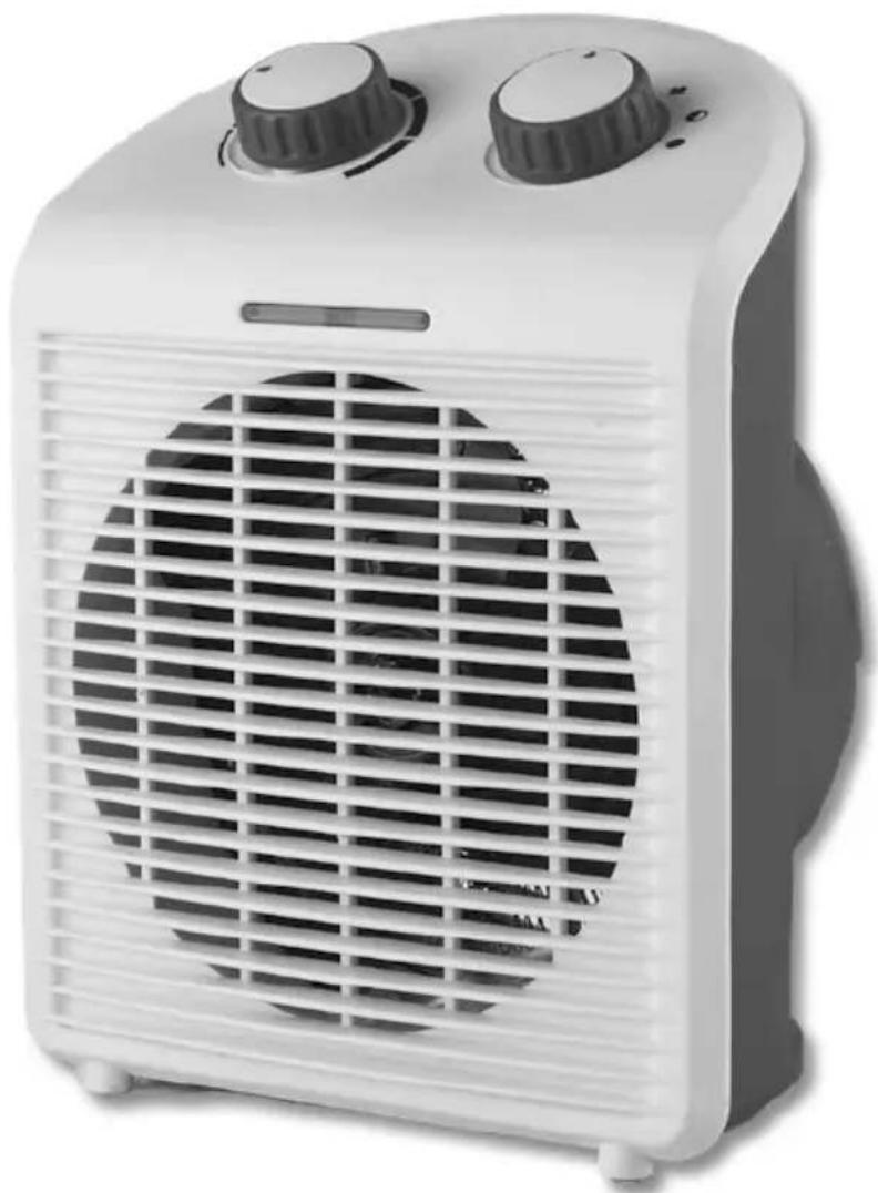Techly IC-HEAT001 - 2000W FAN HEATER - 1