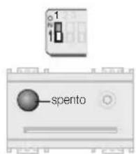 1 B spento