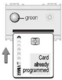 green Card already programmed