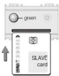 green SLAVE card