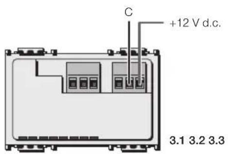 C +12 V d.c. 3.1 3.2 3.3