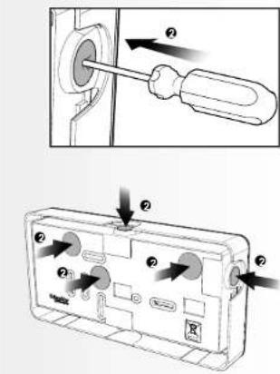 Diagram showing two views of a device with labeled ports and directional arrows indicating movement or operation.