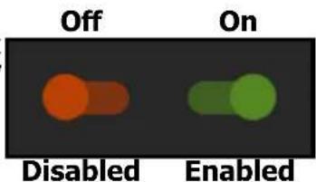 Off On Disabled Enabled