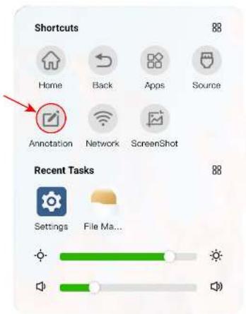 Shortcuts Home Back Apps Source Annotation Network ScreenShot Recent Tasks Settings File Ma...