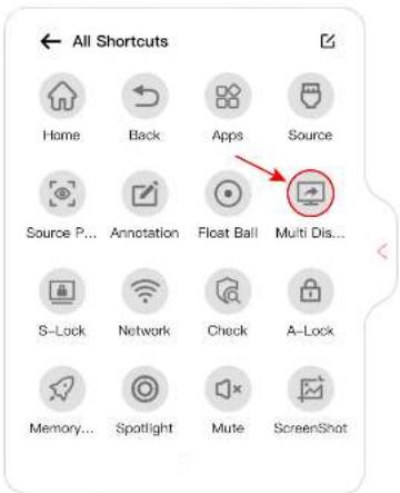 All Shortcuts Home Back Apps Somewhere Source P... Annotation Float Ball Multi Dis... S-Lock Network Check A-Lock Memory... Spotlight Mute ScreenShot