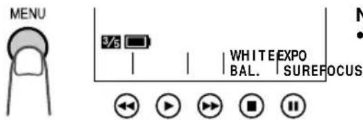 MENU 3/5 WHITE EXPO BAL. SUREFOCUS