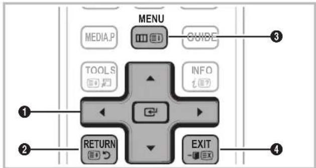 MENU MEDIA.P GUIDE TOOLS INFO EXIT RETURN EXIT