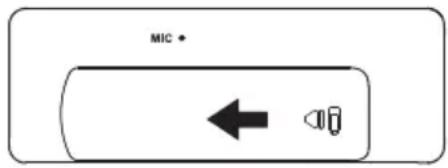 MIC + ←