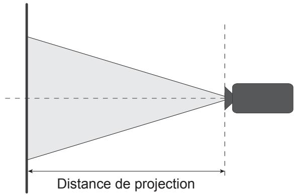 Distance de projection