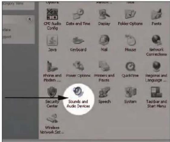 Registry View Date Report Options CMI Audio Config Date and Time Display Folder Options Fonts Java Keyboard Mail Mouse Network Connections Phone and Modem ... Power Options Printers and Faces QuickTime Regional and Language ... Security Center Sounds and Audio Devices Speech System Toolbar and Start Menu Wireless Network Set...
