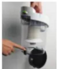KING P-275 - Clean the dust barrel: - 3