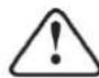 Cartoon illustration of a person standing on a computer monitor with a crossed-out X symbol (no text or symbols present)