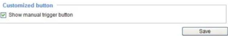 Customized button ✓ Show manual trigger button Save