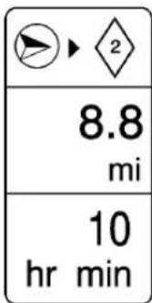 8.8 mi 10 hr min