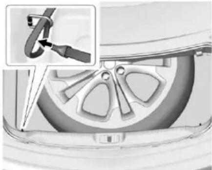 Buick Cascada (2017) - StoringtheFlatTireandTools - 1