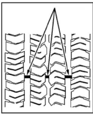 Diagram showing layered geological strata with triangular load distribution (no text or labels)