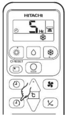 HITACHI 5 Hz O RESET
