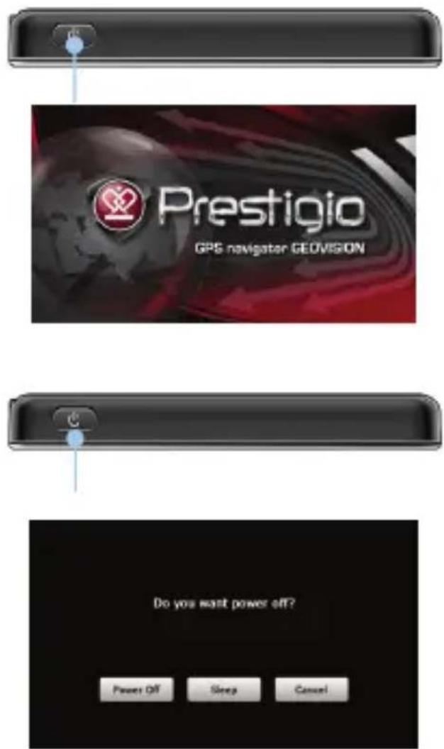PRESTIGIO GeoVision 5466 Navitel - Начало работы - 1