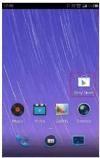 17:56 Play Store Music Video Gallery Camera