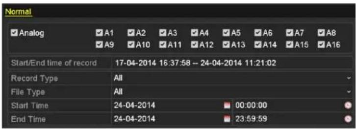 Normal Analog A1 A2 A3 A4 A5 A6 A7 A8 A9 A10 A11 A12 A13 A14 A15 A16 Start/End time of record 17-04-2014 16:37:58 -- 24-04-2014 11:21:02 Record Type All File Type All Start Time 24-04-2014 00:00:00 End Time 24-04-2014 23:59:59