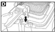 MORPHY RICHARDS 45362 - WARNING: make sure that your fryer is disconnected from the electricity supply. - 2