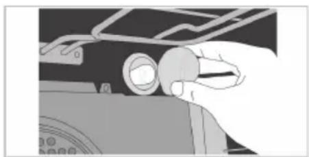 Defy DBO486 - To replace a faulty light bulb, proceed as follows: - 1