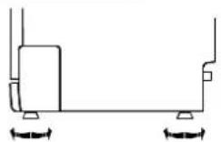Eurotech ED-D60CM 12P WH - Levelling the Appliance - 1
