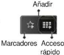 Añadir Marcadores Acceso rápido