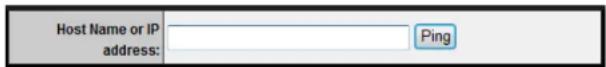 Host Name or IP address: Ping