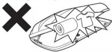 Simple line drawing of a rocket-like object with a cross symbol (no text or labels)