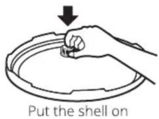 Put the shell on