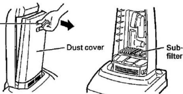 Dust cover Sub-filter