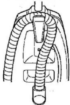 SANYO SC-U11 MA - ATTACHING THE HANDLE TO THE VACUUM CLEANER - 3