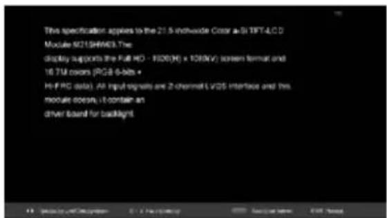 This specification applies to the 21.5-inchwide Color + Si TFT-4.CD Module 9021SHW63.The display supports the Full HD - FSD(H) × 100%(V) screen format and 16.7M colors (RGB 6-bits + Hi-Fi RD data). All input signals are Z-channel L/2DS Interface and this. module size, it contains an driver board for…