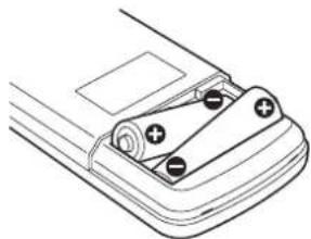 TASCAM MD-CD1MK3 - Inserting batteries - 2