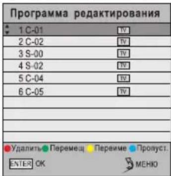 Erisson 22LEJ02 - Программа редактирования - 1