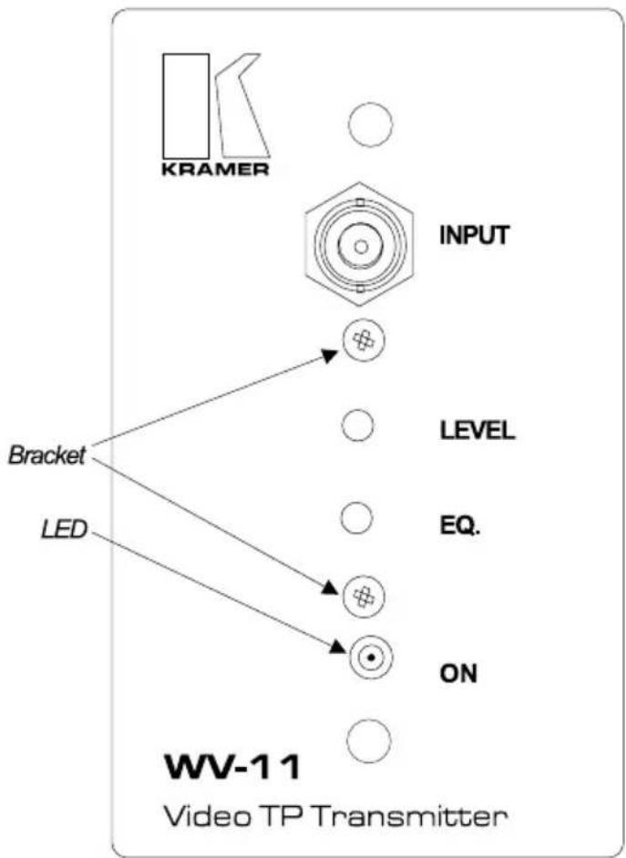 Kramer FRAME-1G - WV-11 Video TP Transmitter - 1