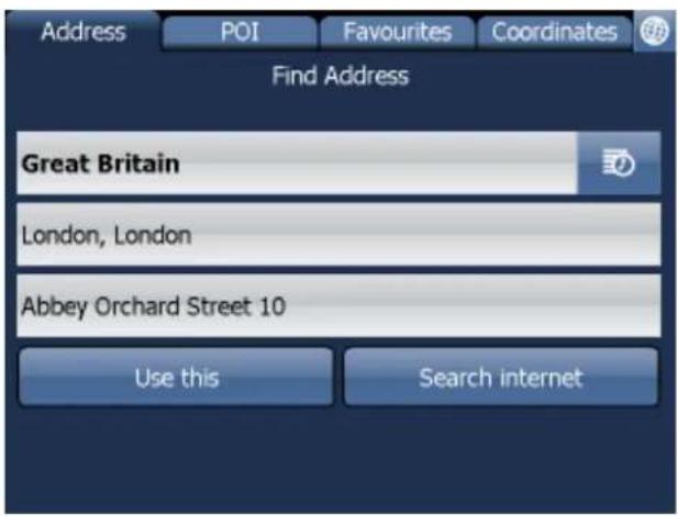 Address POI Favourites Coordinates Find Address Great Britain London, London Abbey Orchard Street 10 Use this Search internet