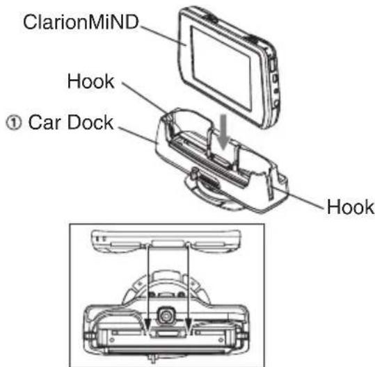 ClarionMiND Hook ① Car Dock Hook