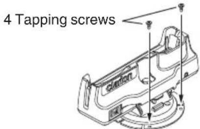 4 Tapping screws