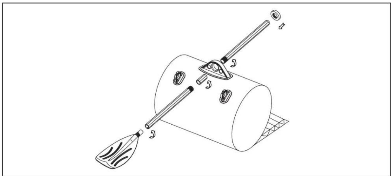 INTEX 68365NP - Oar Assembly (Certain Models): - 2