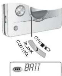 OFF Blank 3 CONTROL BATT
