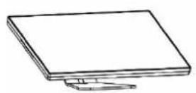 Kramer KT-2015WM - Insert the stand into the VESA bracket. - 2