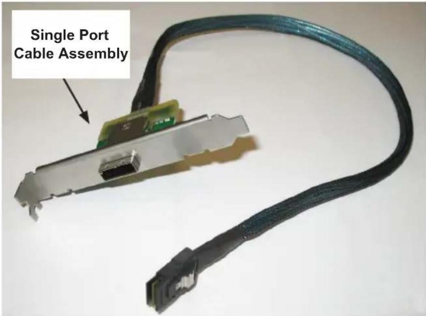 Single Port Cable Assembly