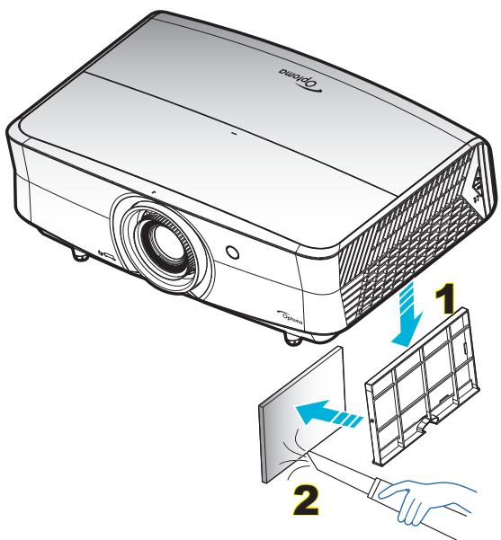 OPTOMA ZK507-W - Procédure : - 1