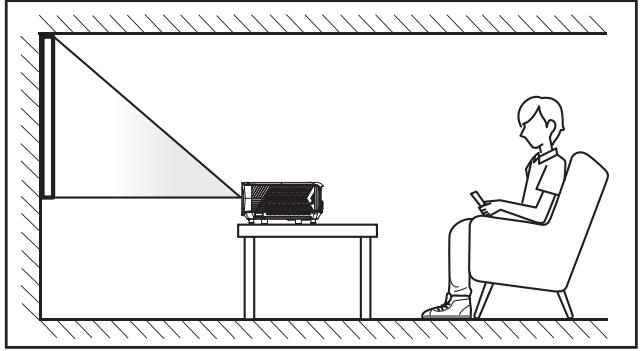 OPTOMA ZK507-W - Installation du projecteur - 1