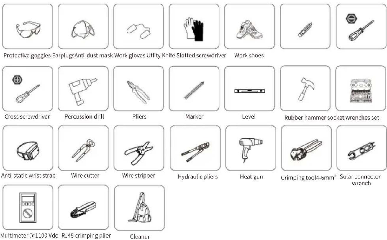 Deye SUN-70K-G - Installations Tools - 1