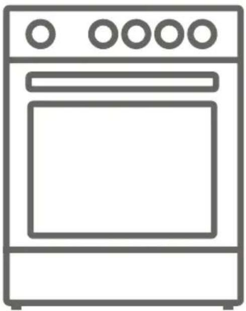 Element EGR204MCCB - EN 20-Inch Gas Range - 1