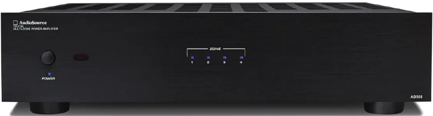 AudioSource DIGITAL MULTIZONE POWER AUPLIFIER POWER ZONE 1 2 3 4 AD508
