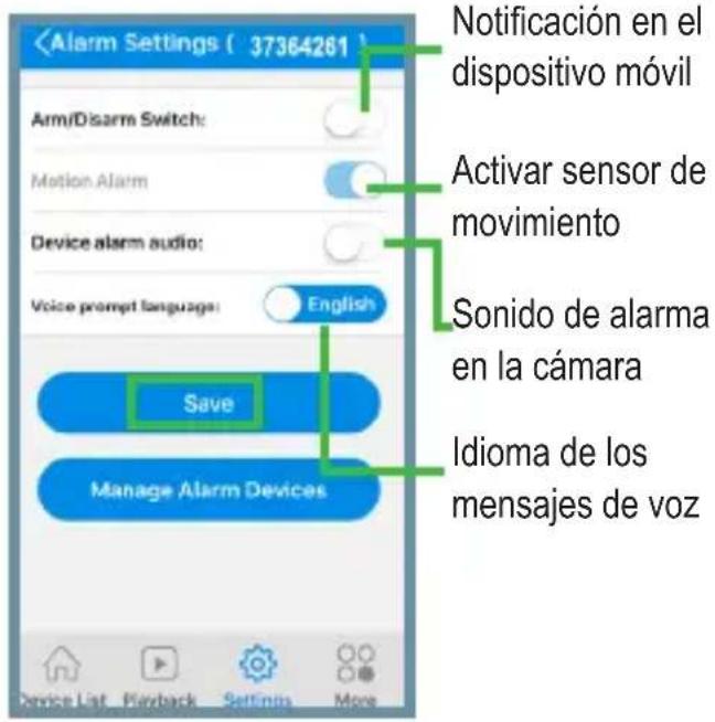 Steren CCTV-205 - Otras opciones de alerta - 2